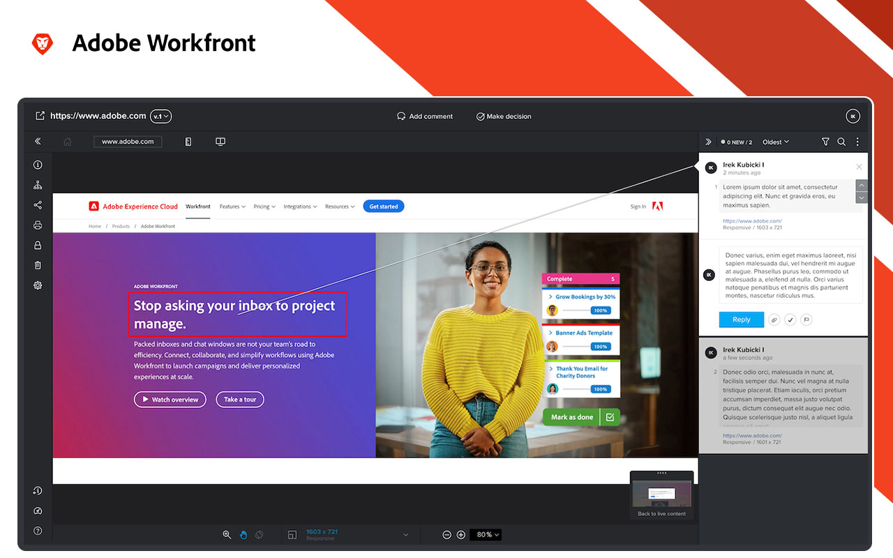 Adobe Workfront review tool chrome谷歌浏览器插件_扩展第1张截图