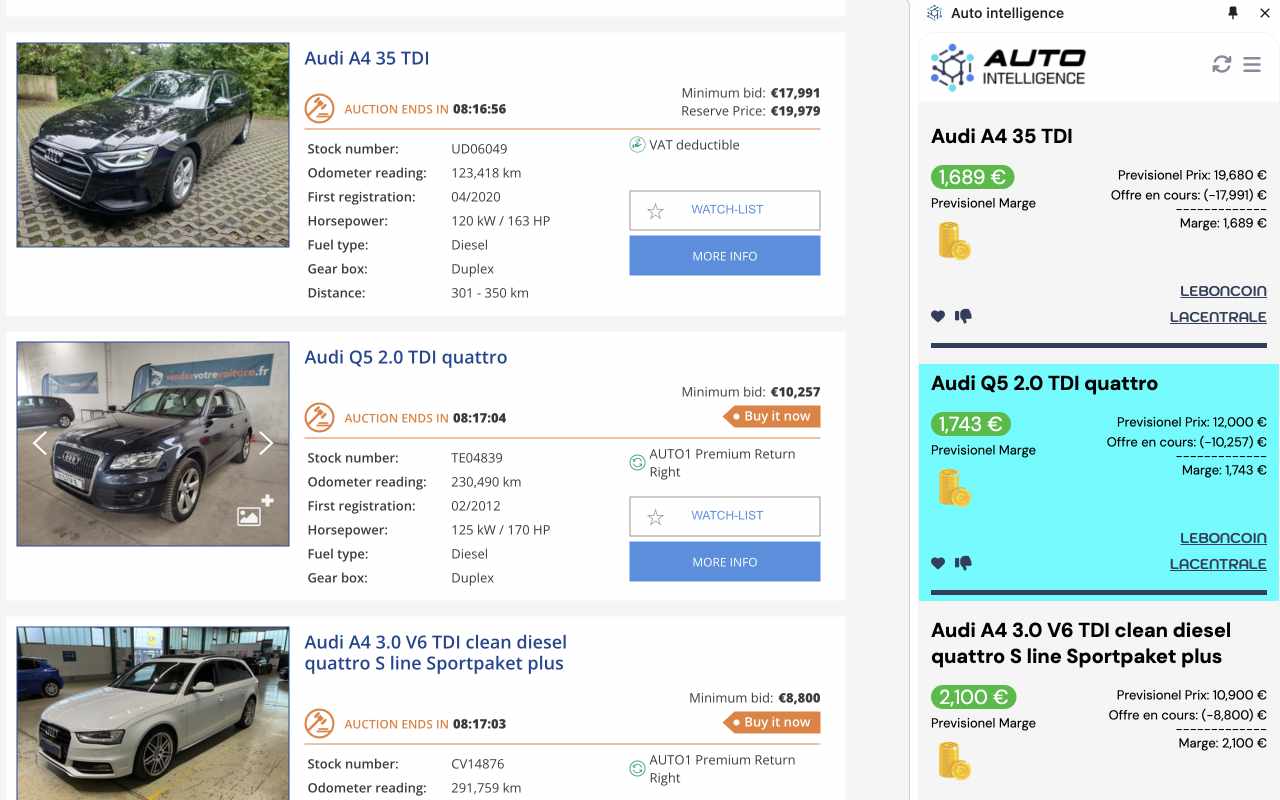 Auto Intelligence chrome谷歌浏览器插件_扩展第1张截图
