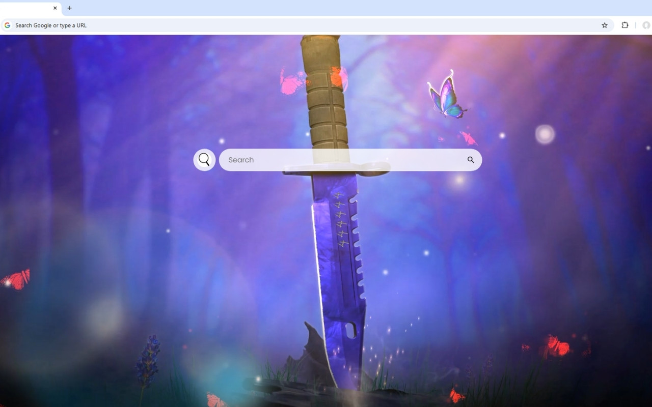 CS GO Knife Live Wallpaper chrome谷歌浏览器插件_扩展第3张截图