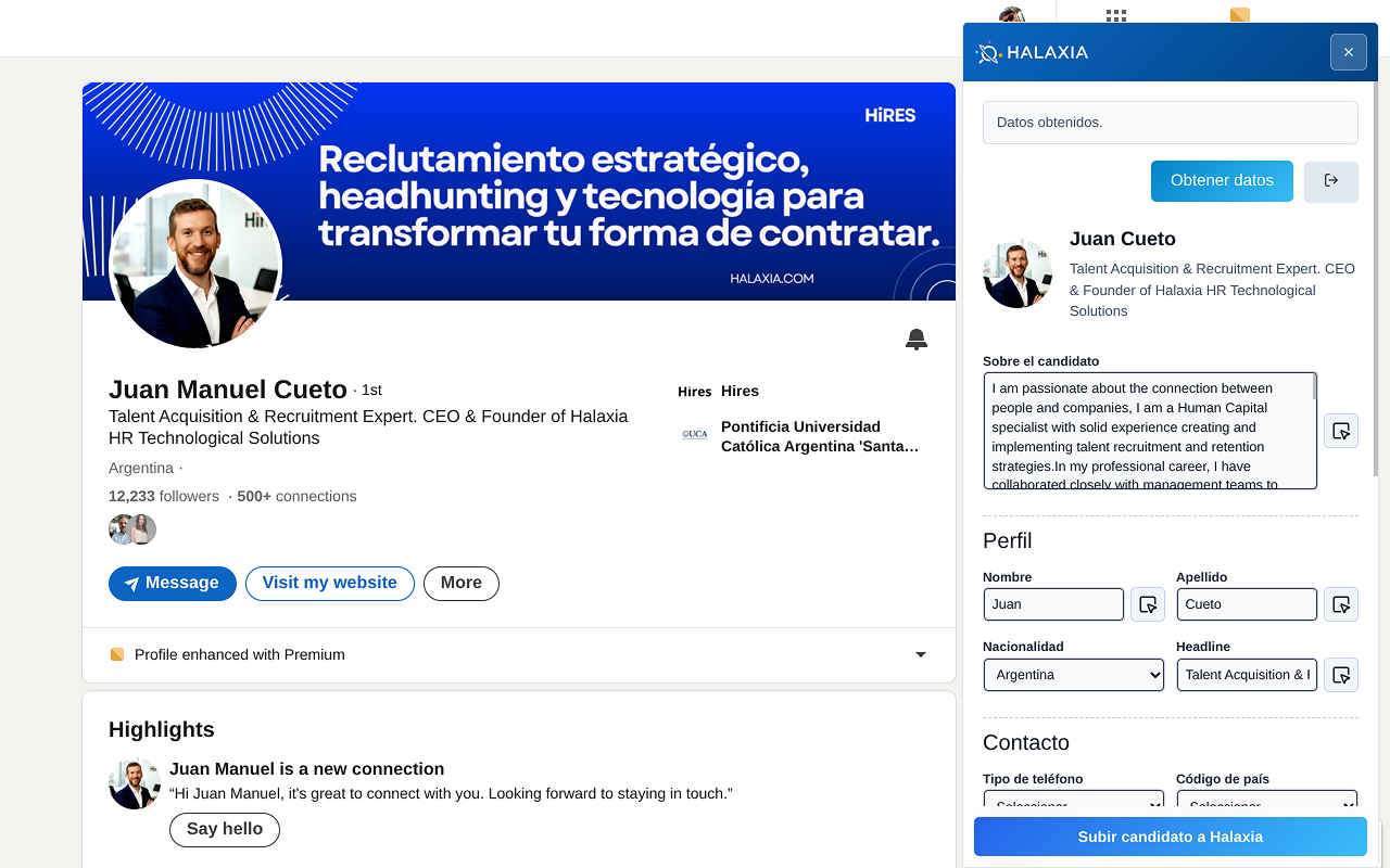 Halaxia chrome谷歌浏览器插件_扩展第1张截图