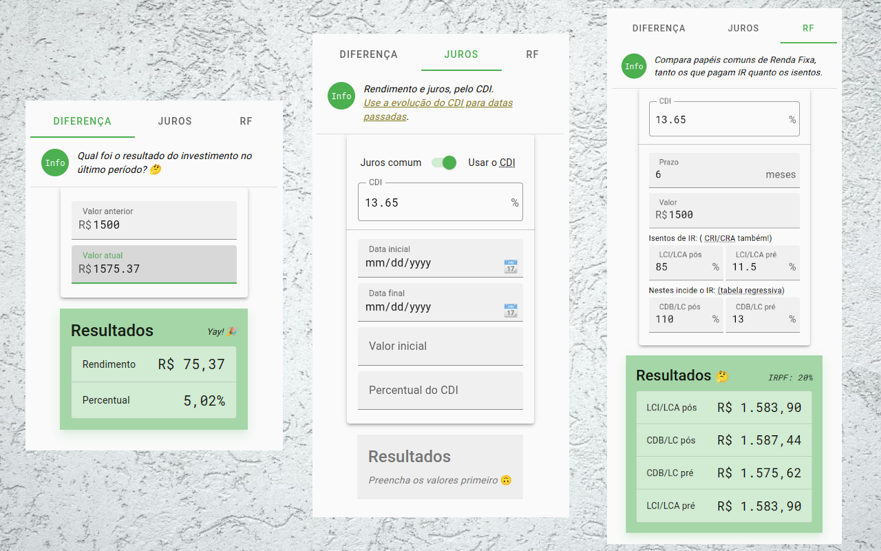 MiniCalc de Finanças Pessoais chrome谷歌浏览器插件_扩展第1张截图