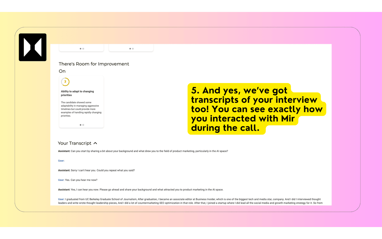 AI Interviewer MIR by MirWork chrome谷歌浏览器插件_扩展第2张截图