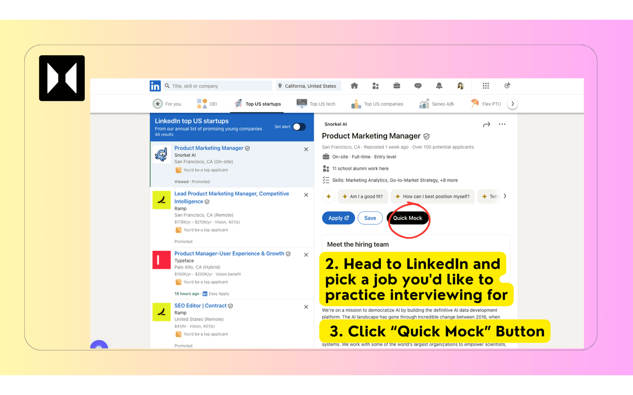 AI Interviewer MIR by MirWork chrome谷歌浏览器插件_扩展第3张截图