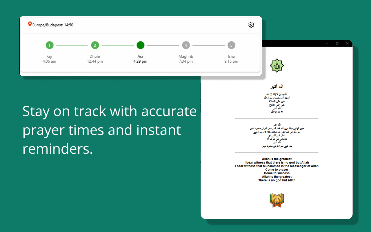 Salah - Prayer Reminder chrome谷歌浏览器插件_扩展第1张截图