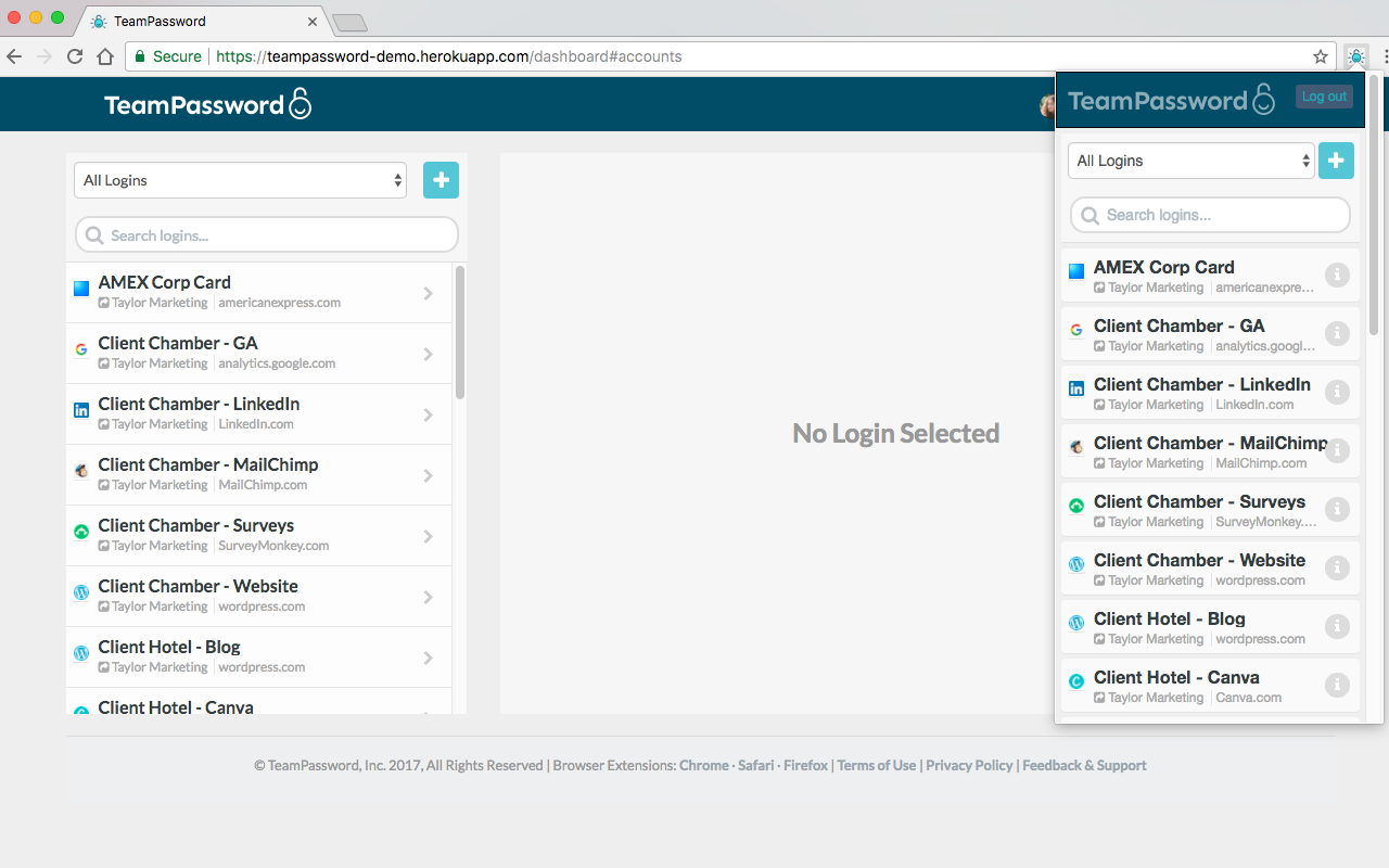 TeamPassword chrome谷歌浏览器插件_扩展第2张截图
