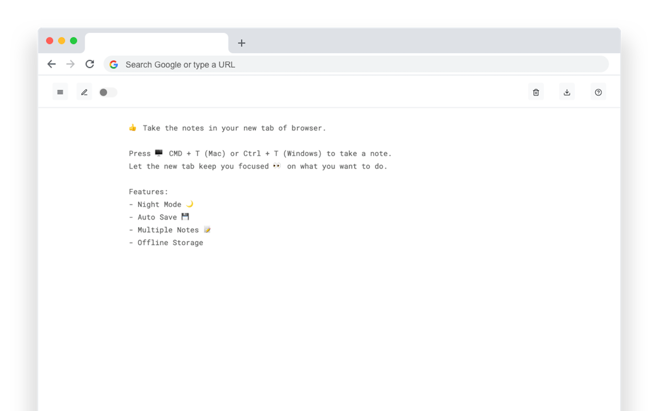 TabNotes chrome谷歌浏览器插件_扩展第3张截图