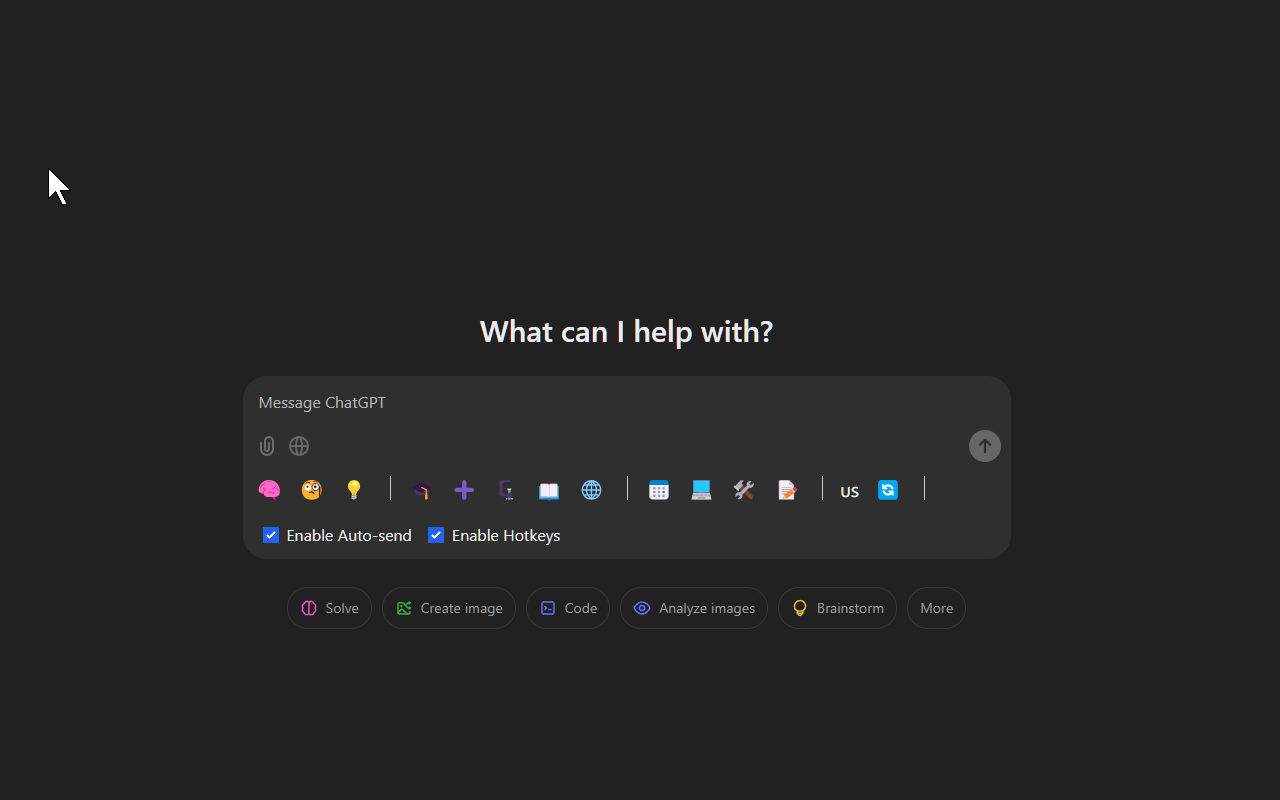 OneClickPrompts chrome谷歌浏览器插件_扩展第1张截图