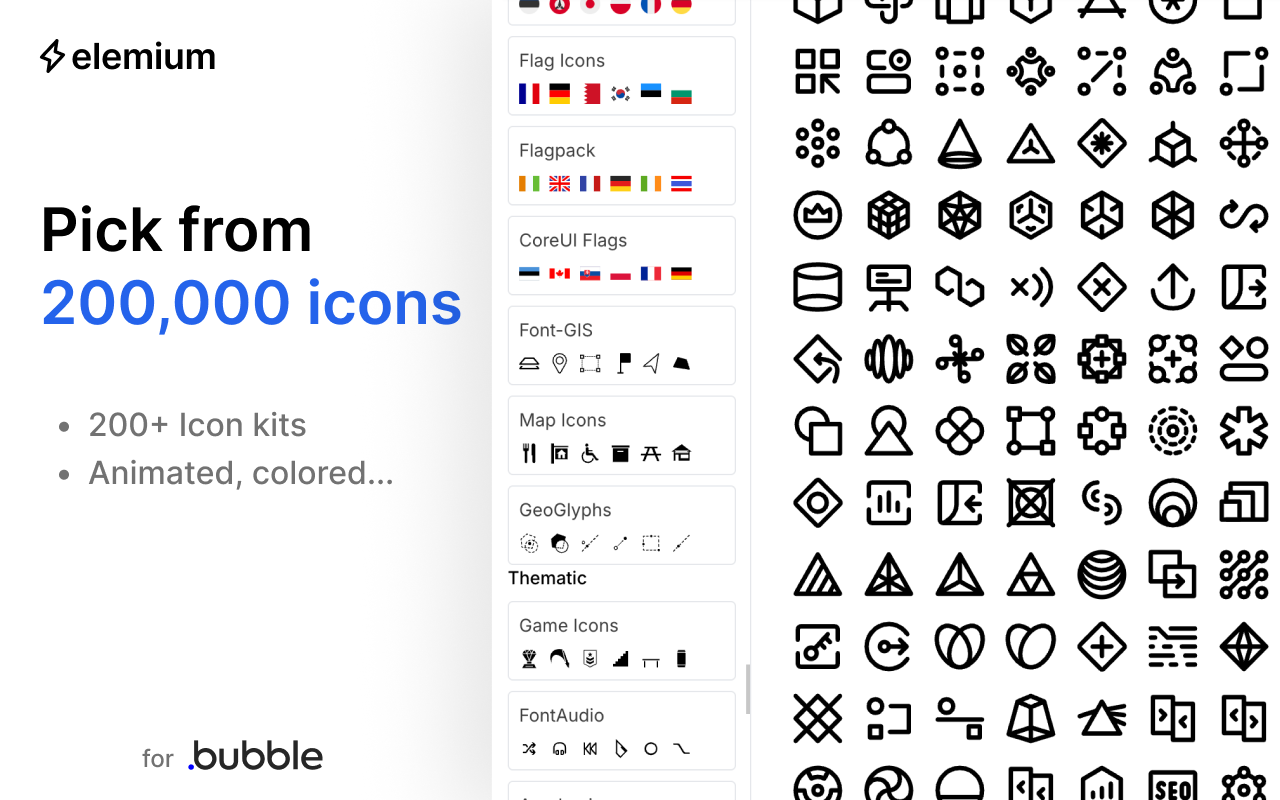 Elemium - Bubble Design System chrome谷歌浏览器插件_扩展第3张截图