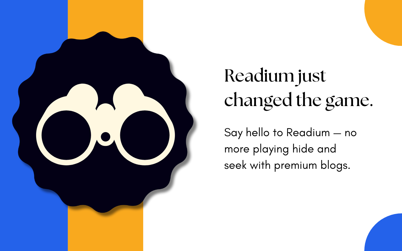 Readium - Medium Paywall Radar chrome谷歌浏览器插件_扩展第3张截图