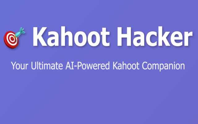Kahoot Hacker chrome谷歌浏览器插件_扩展第1张截图