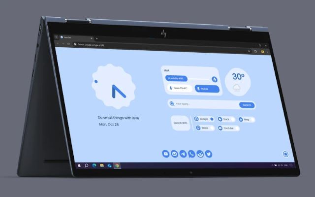MYNT: Material You New Tab chrome谷歌浏览器插件_扩展第1张截图