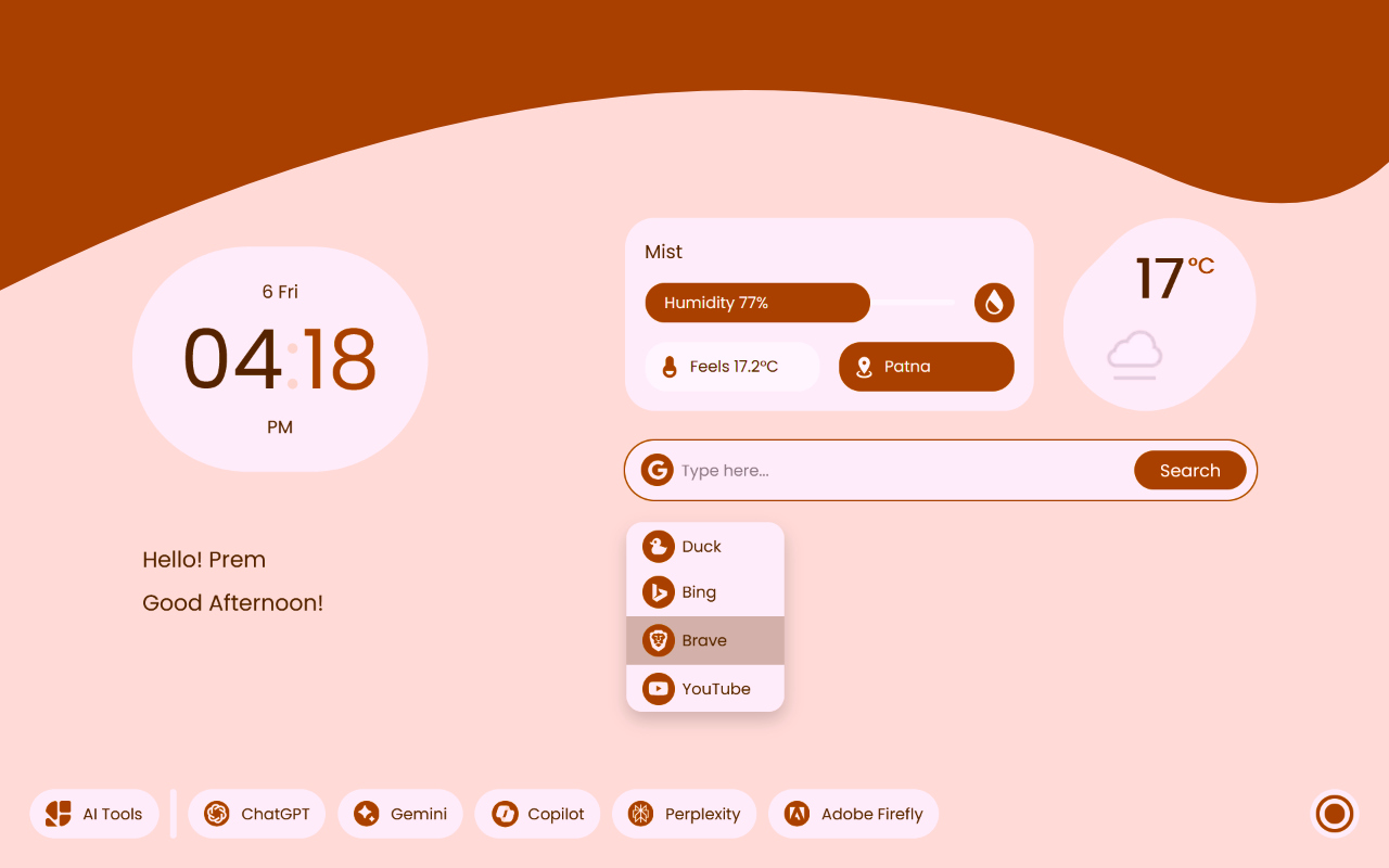 MYNT: Material You New Tab chrome谷歌浏览器插件_扩展第3张截图