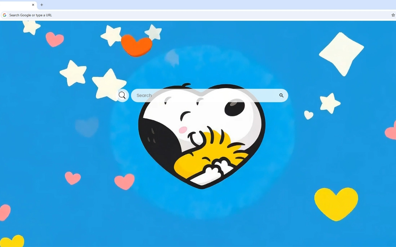 Snoopy Woodstock Live Wallpaper chrome谷歌浏览器插件_扩展第2张截图