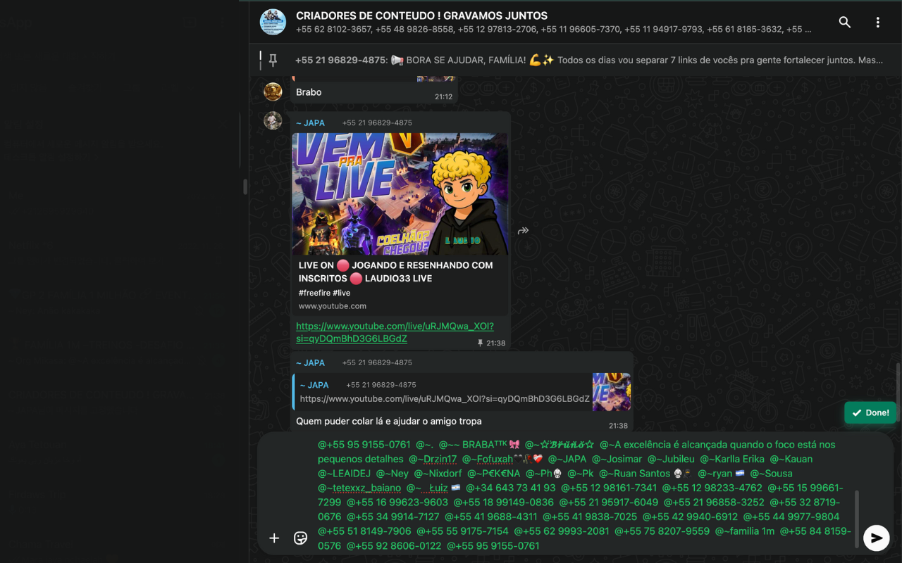 WhatsApp Everyone Tagger chrome谷歌浏览器插件_扩展第2张截图