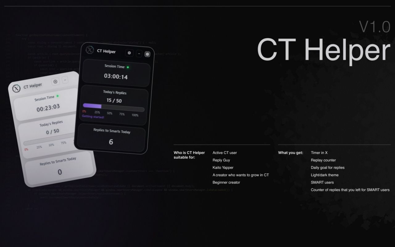 CT Helper chrome谷歌浏览器插件_扩展第1张截图