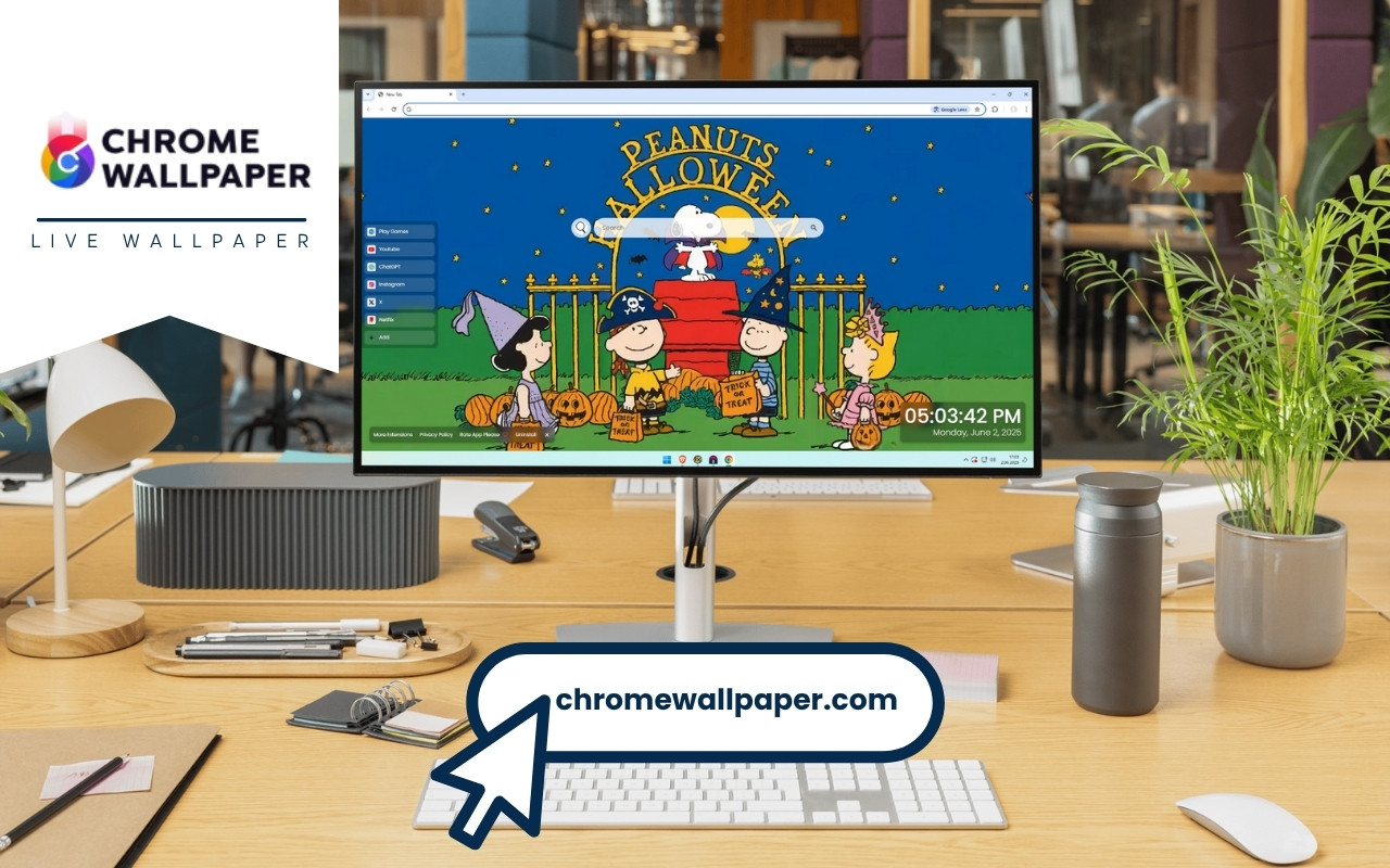 Peanuts Live Wallpaper chrome谷歌浏览器插件_扩展第1张截图
