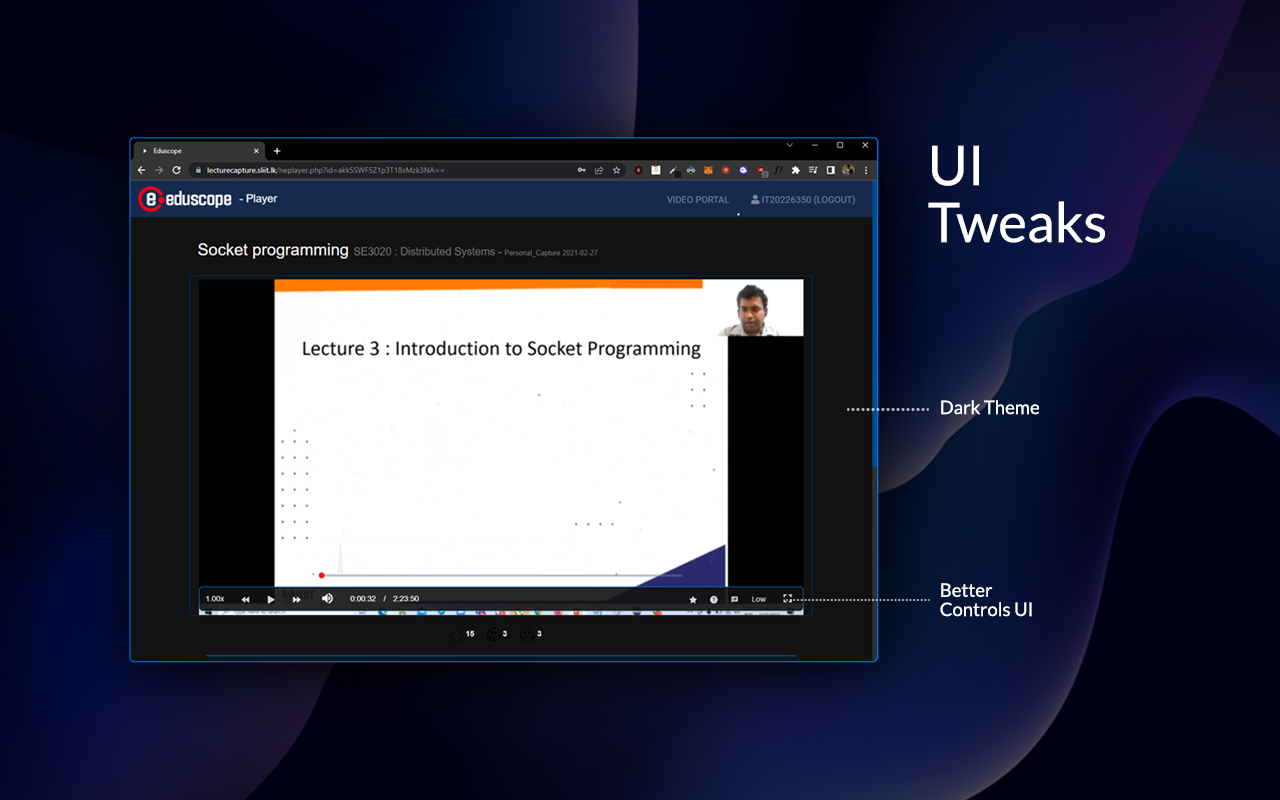 SLIIT Eduscope Mods chrome谷歌浏览器插件_扩展第3张截图