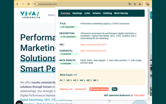 SEO Specialist Extension chrome谷歌浏览器插件_扩展第5张截图