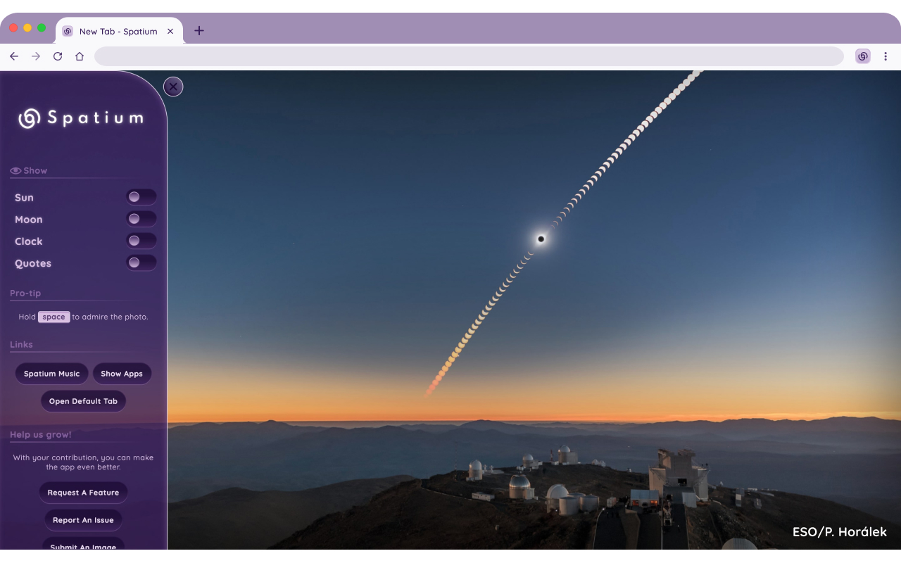 Spatium chrome谷歌浏览器插件_扩展第2张截图