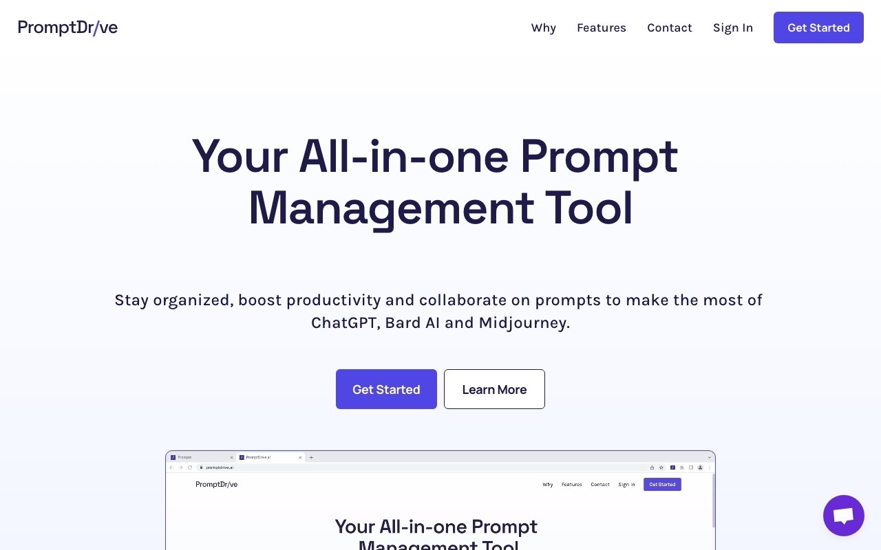 PromptDrive chrome谷歌浏览器插件_扩展第1张截图