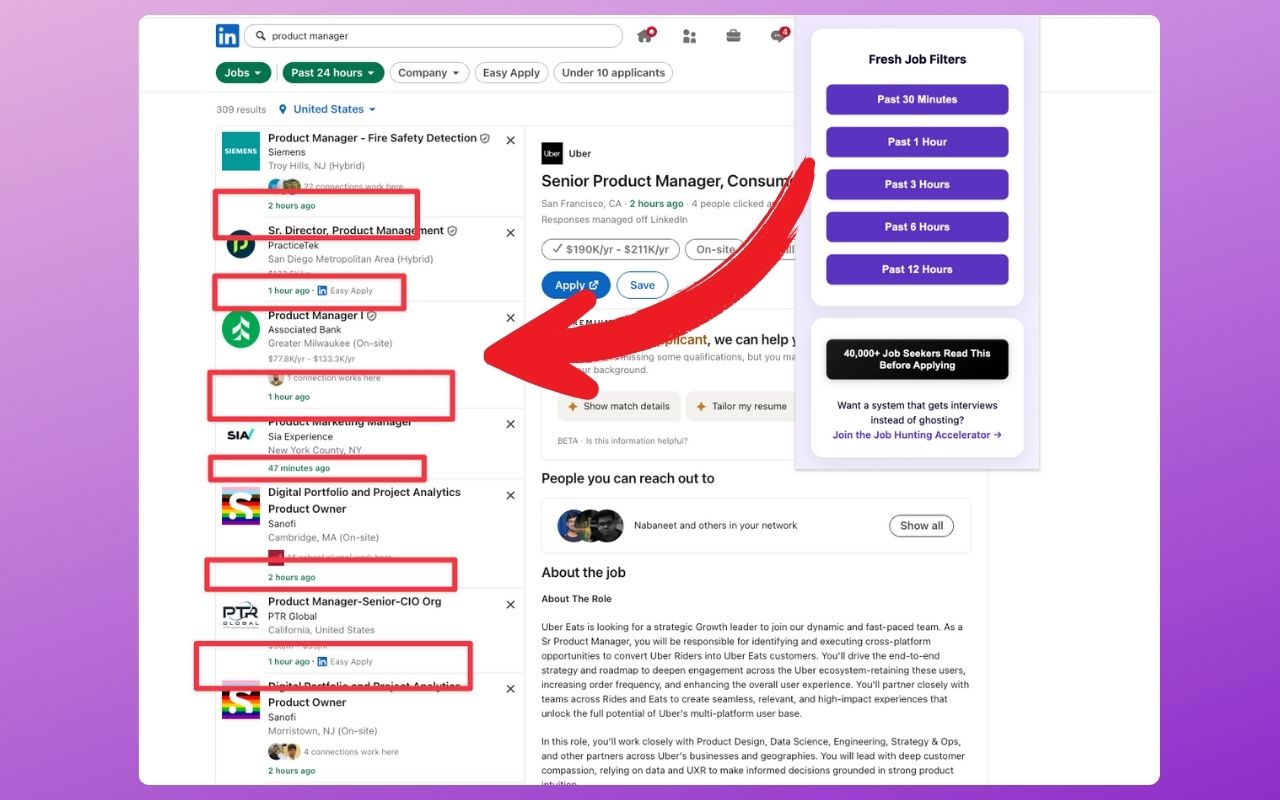 Fresh Job Filter chrome谷歌浏览器插件_扩展第3张截图
