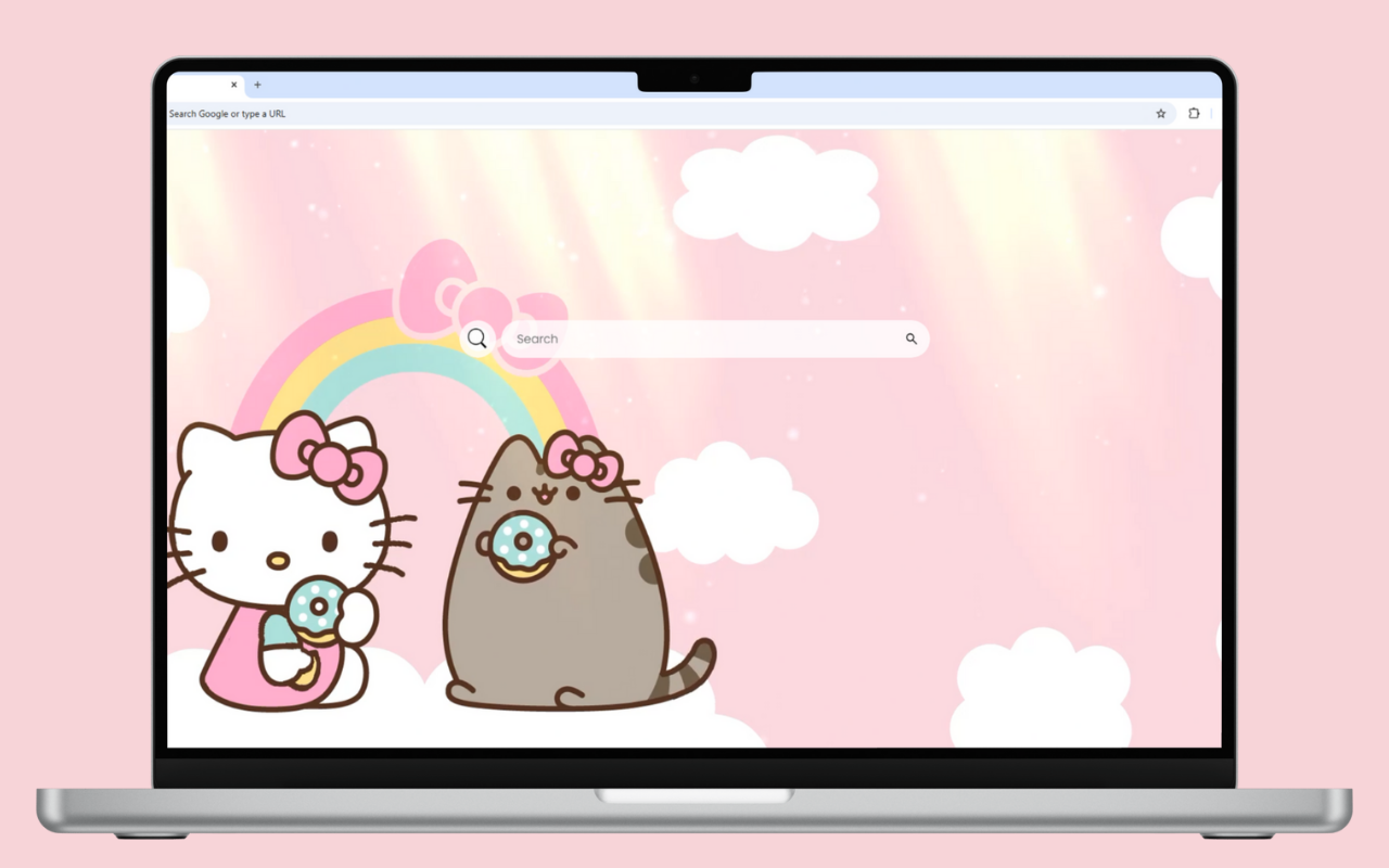 Hello Kitty Live Wallpaper chrome谷歌浏览器插件_扩展第1张截图