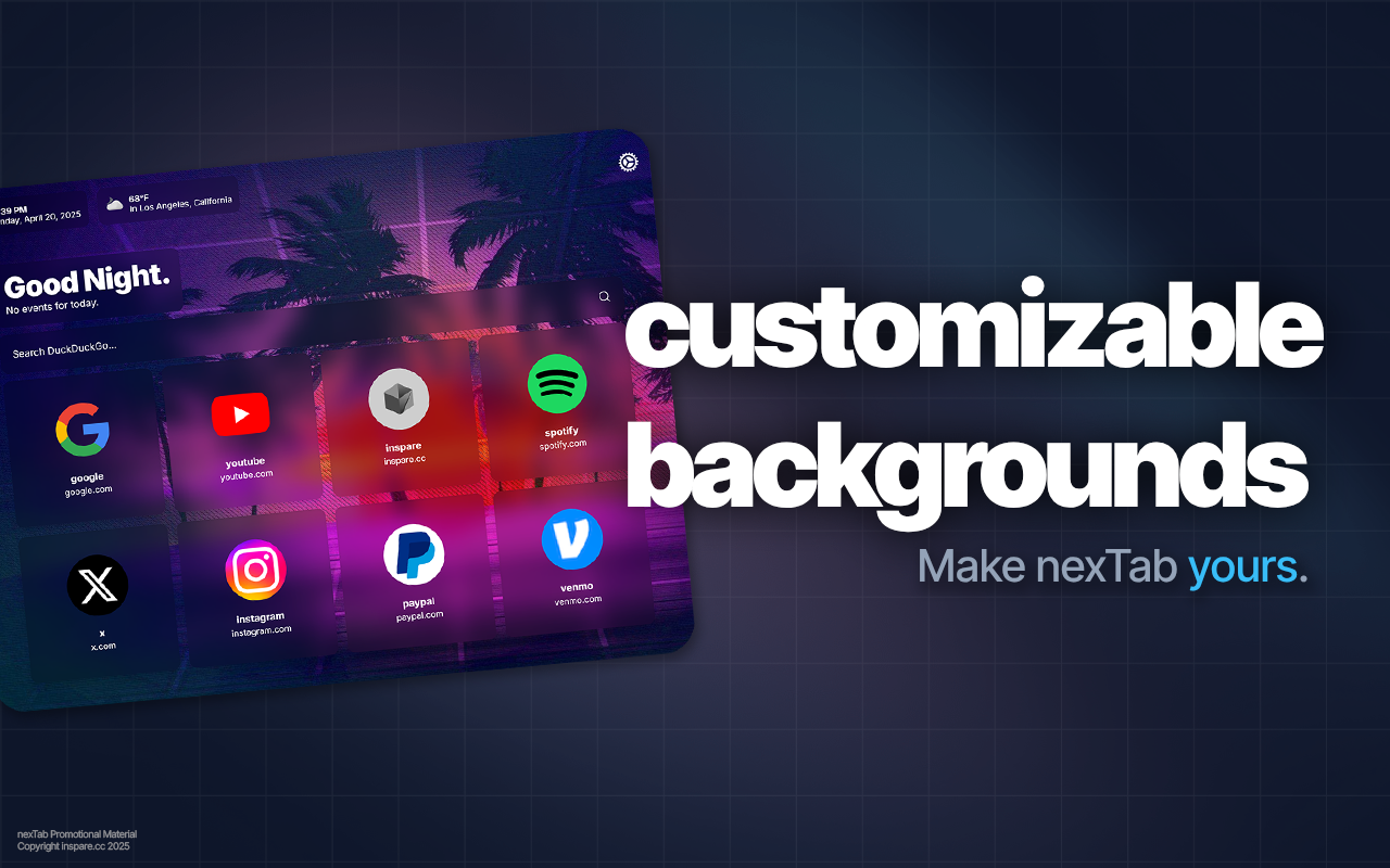 nexTab chrome谷歌浏览器插件_扩展第3张截图