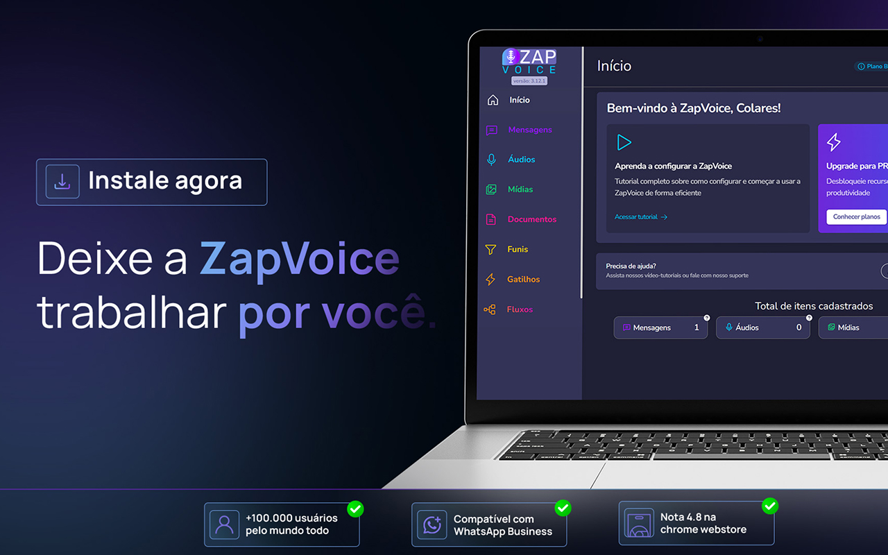 ZapVoice chrome谷歌浏览器插件_扩展第2张截图