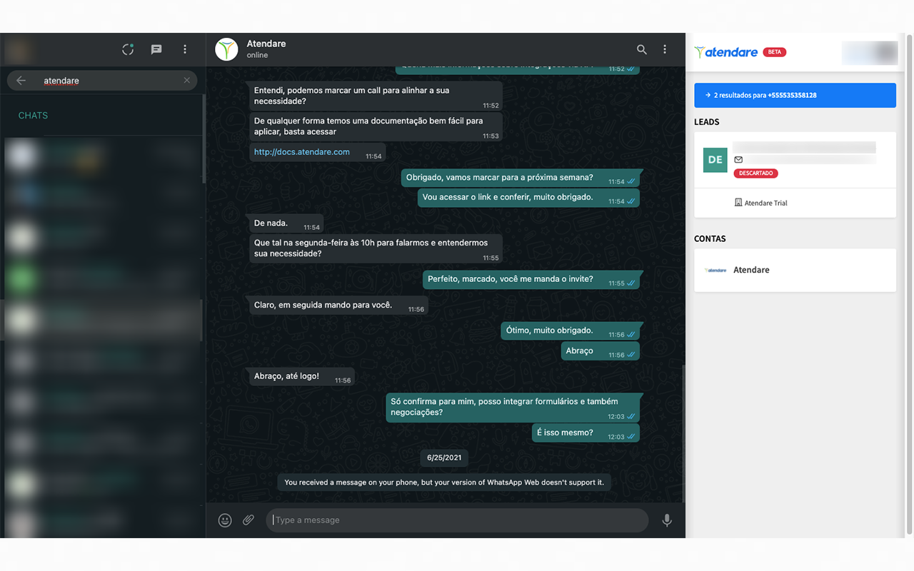 Atendare chrome谷歌浏览器插件_扩展第2张截图