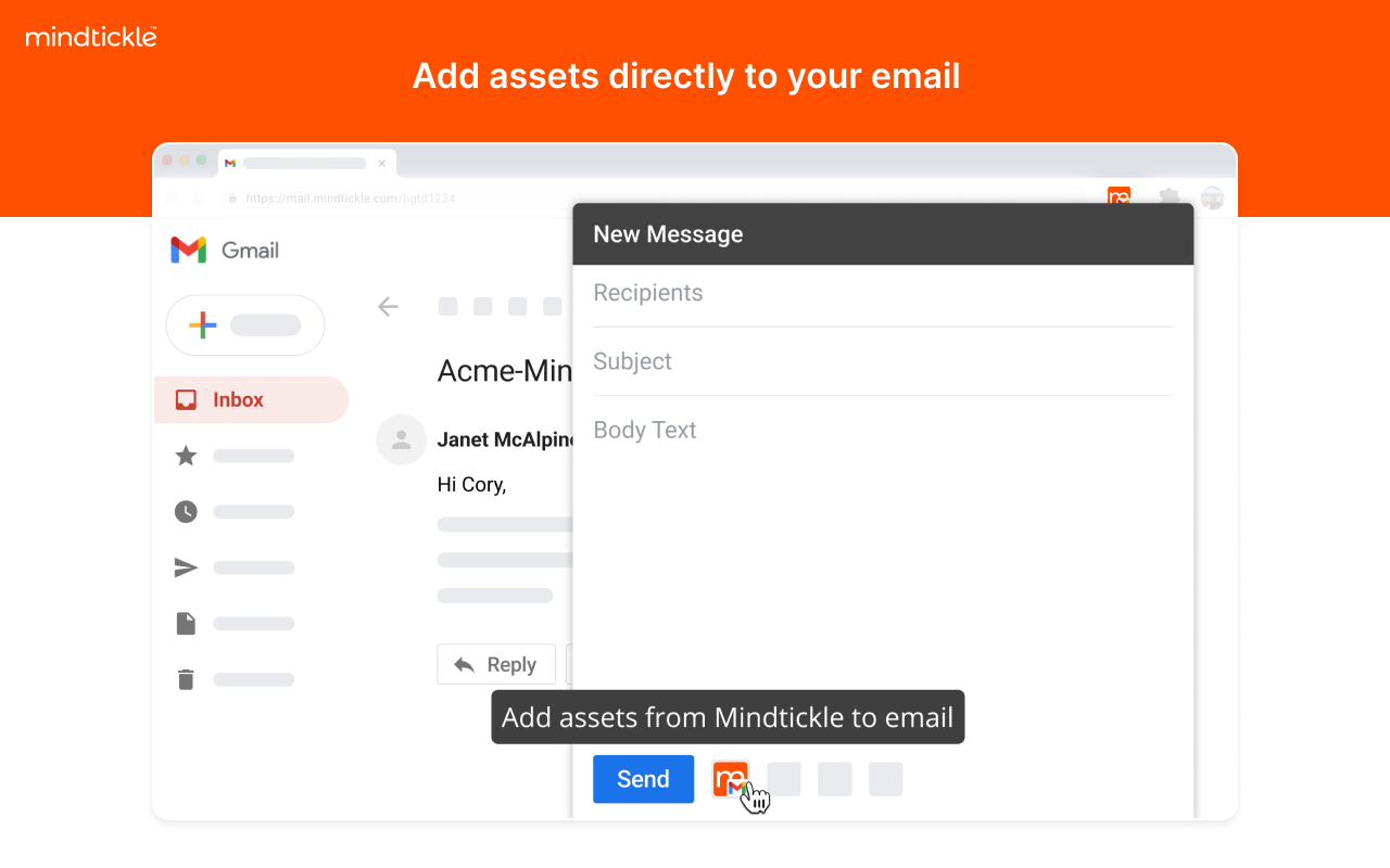 Mindtickle for Gmail chrome谷歌浏览器插件_扩展第1张截图