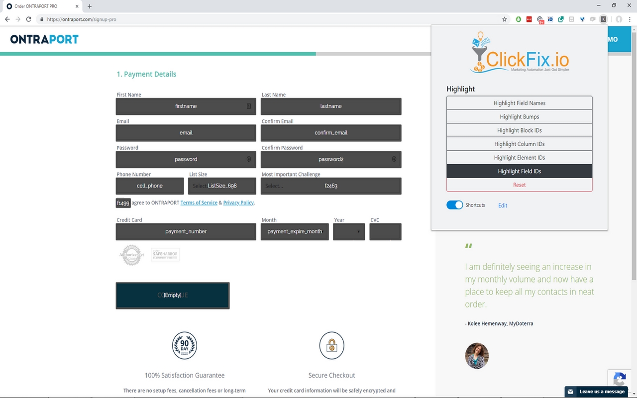 ClickFix for Ontraport chrome谷歌浏览器插件_扩展第1张截图