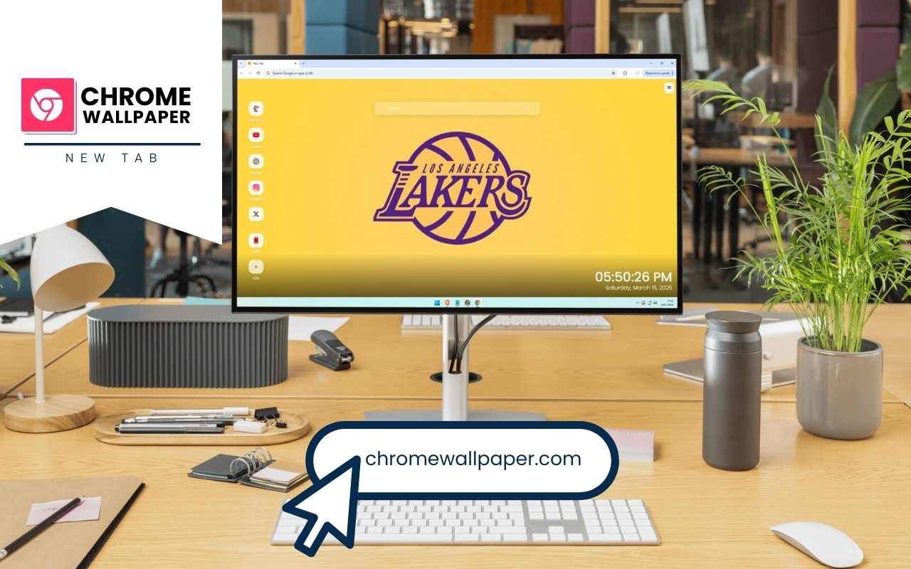 Los Angeles Lakers Wallpaper chrome谷歌浏览器插件_扩展第5张截图