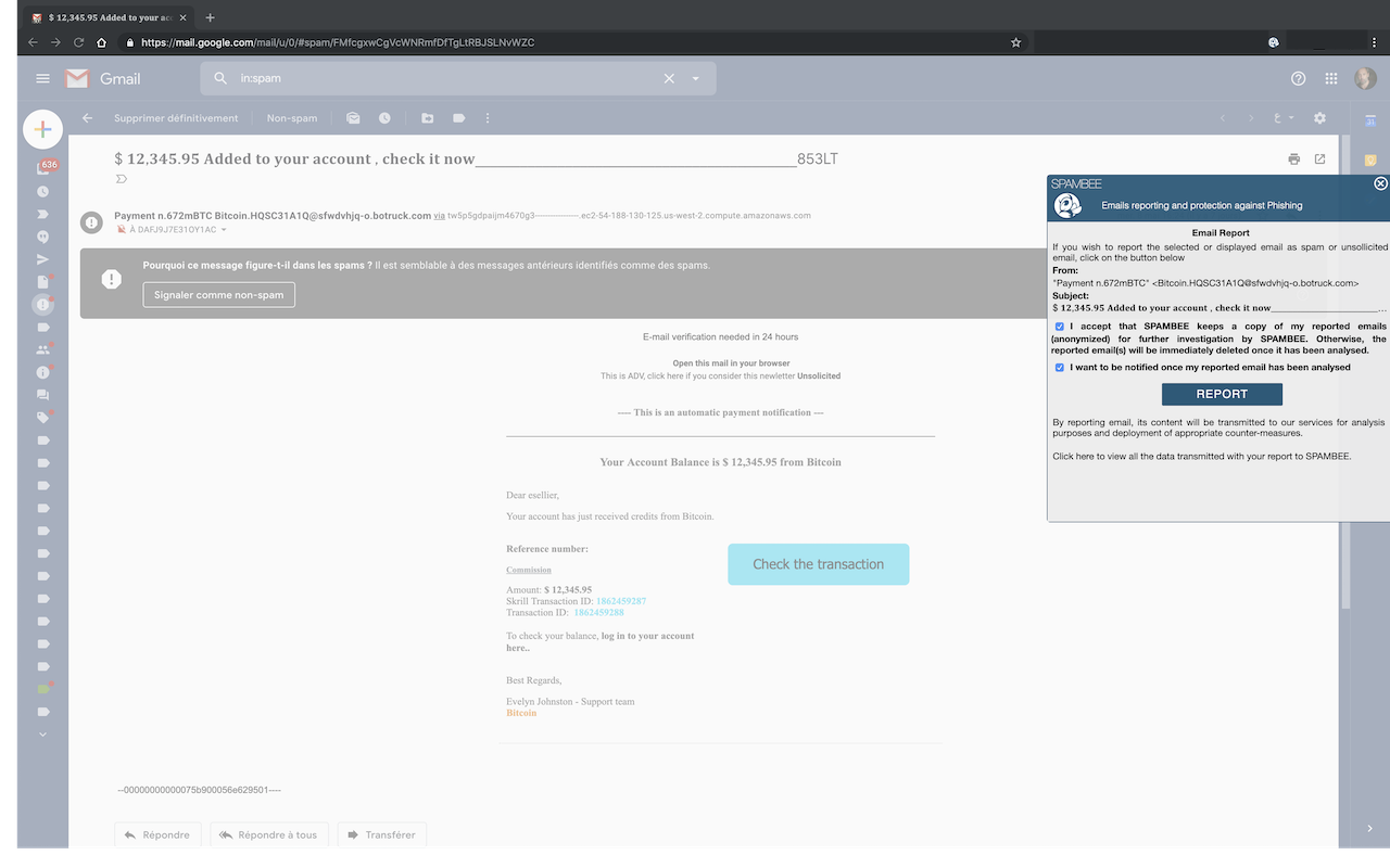 SPAMBEE chrome谷歌浏览器插件_扩展第1张截图