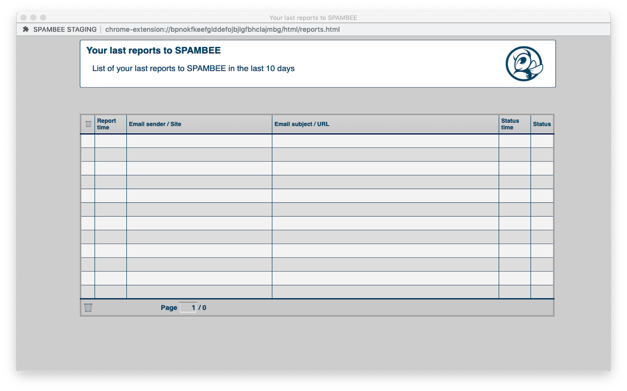 SPAMBEE chrome谷歌浏览器插件_扩展第2张截图