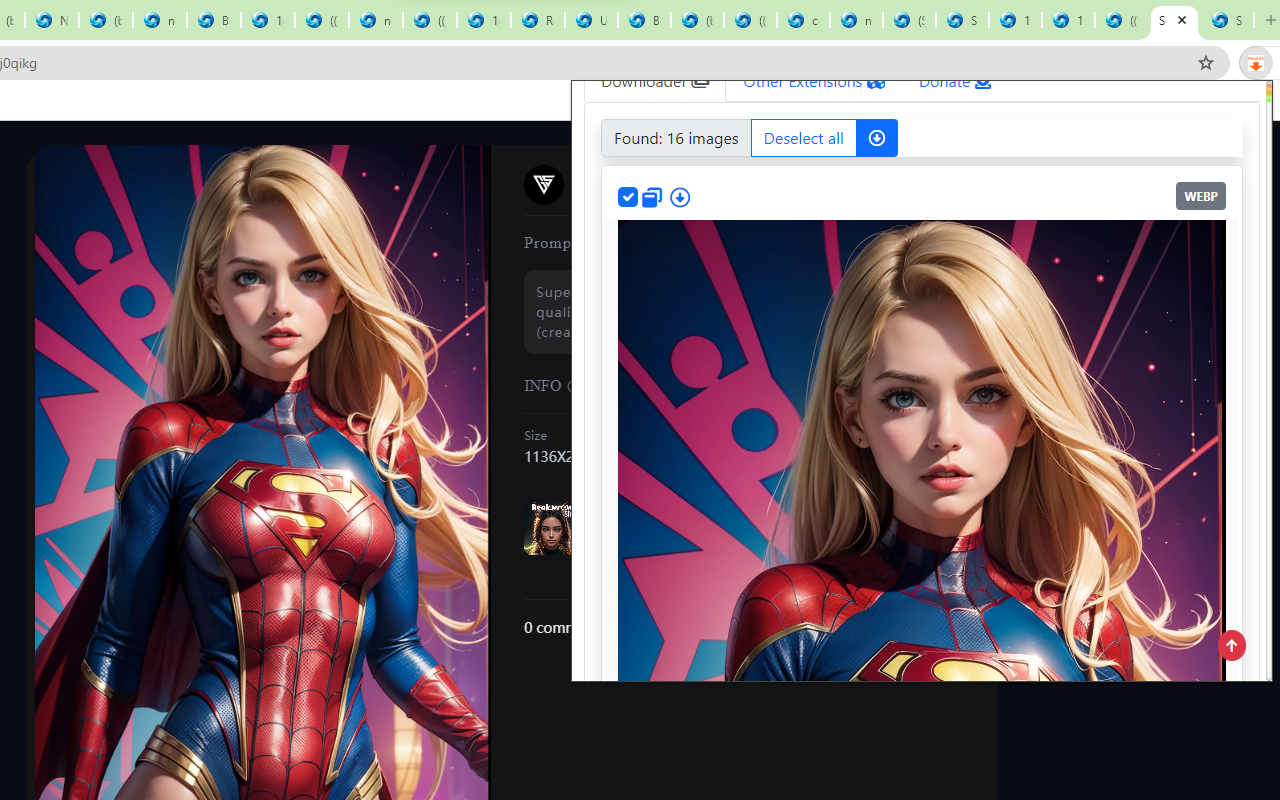 Images downloader chrome谷歌浏览器插件_扩展第1张截图