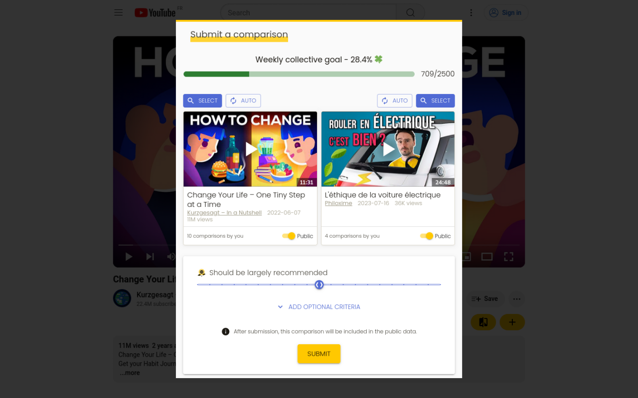 Tournesol Extension chrome谷歌浏览器插件_扩展第3张截图