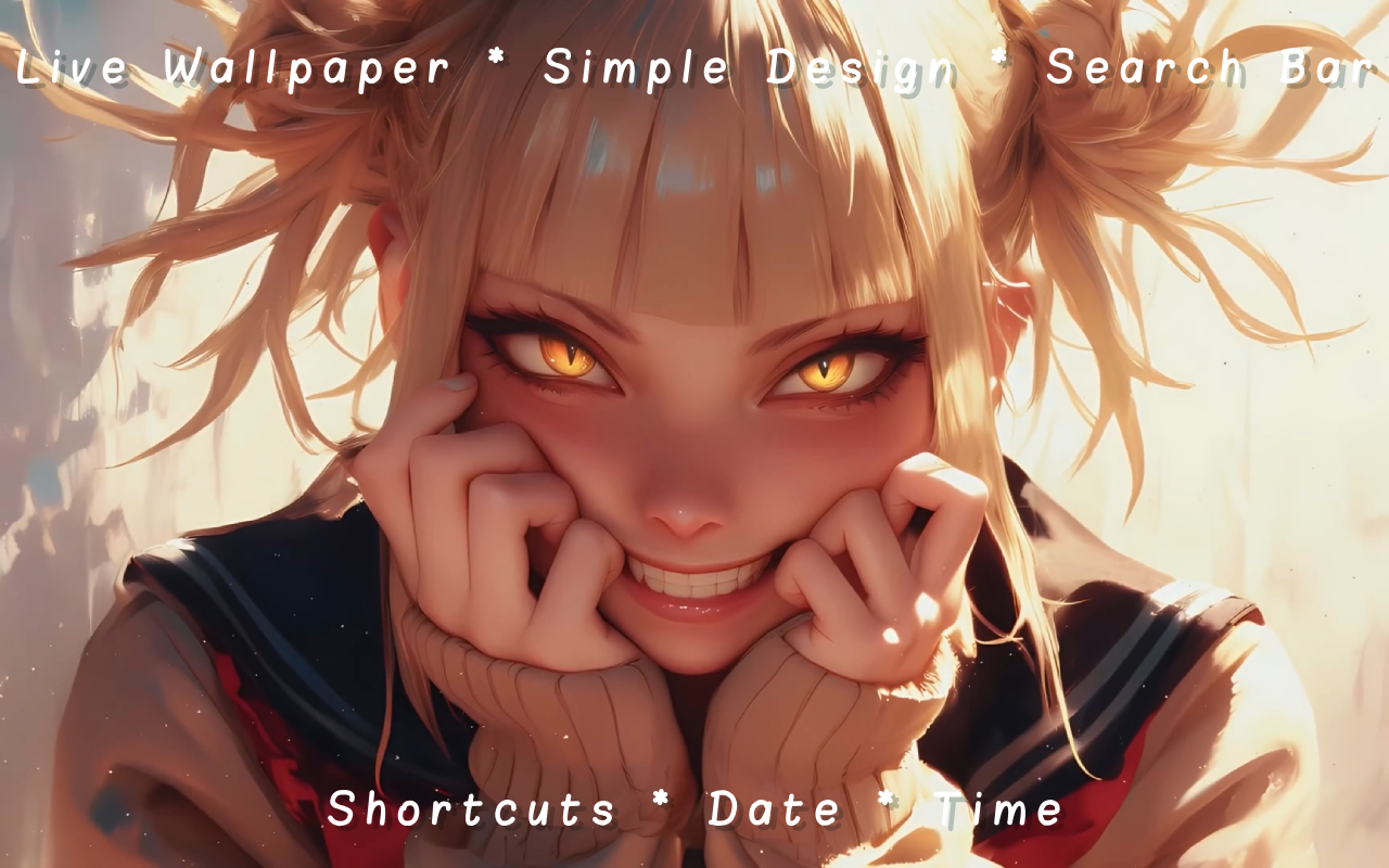 Himiko Toga My Hero Academia Live Wallpaper chrome谷歌浏览器插件_扩展第1张截图