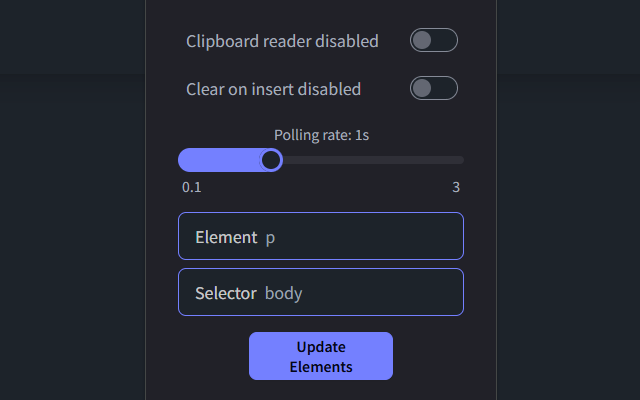 Clip Inserter chrome谷歌浏览器插件_扩展第1张截图