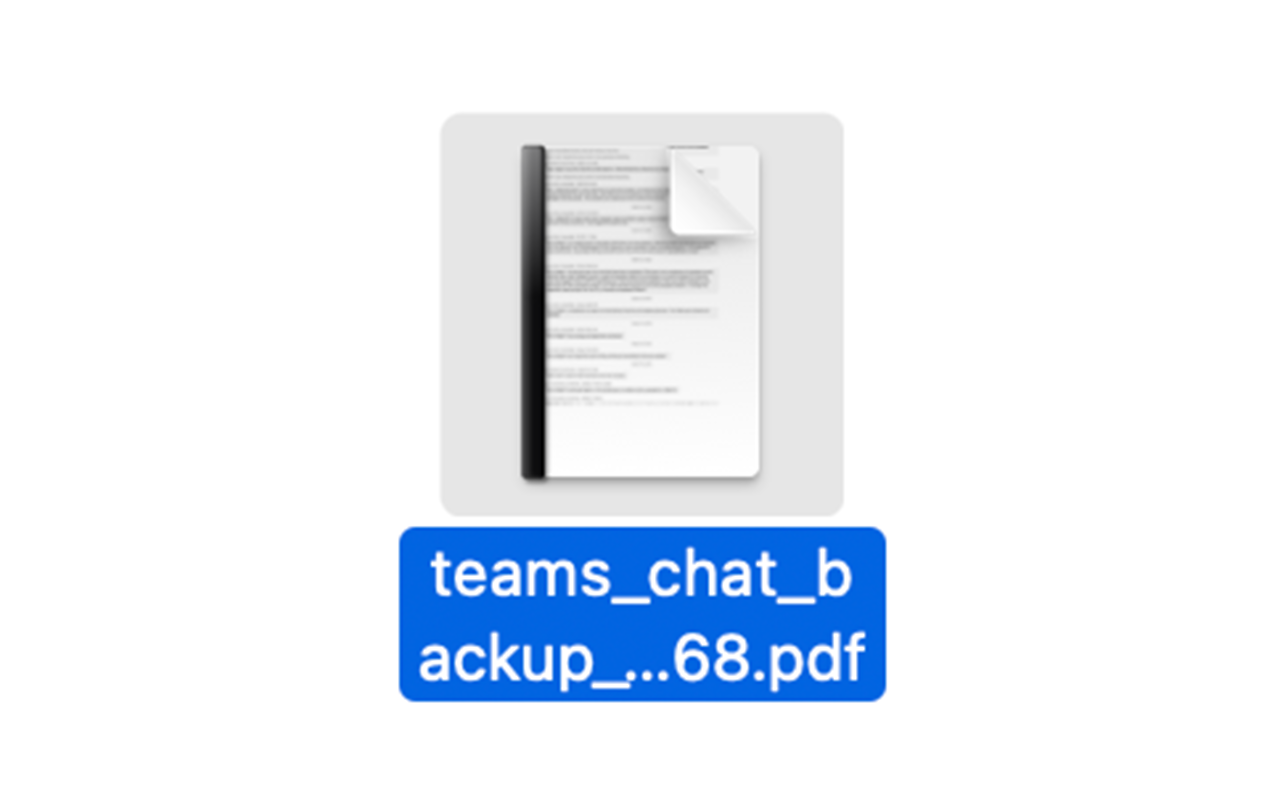 Teams Chat Backup chrome谷歌浏览器插件_扩展第4张截图