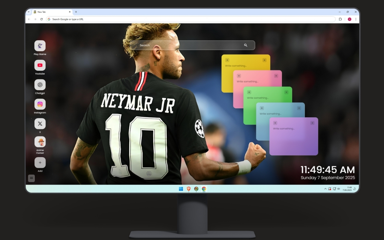 Neymar Wallpaper chrome谷歌浏览器插件_扩展第2张截图