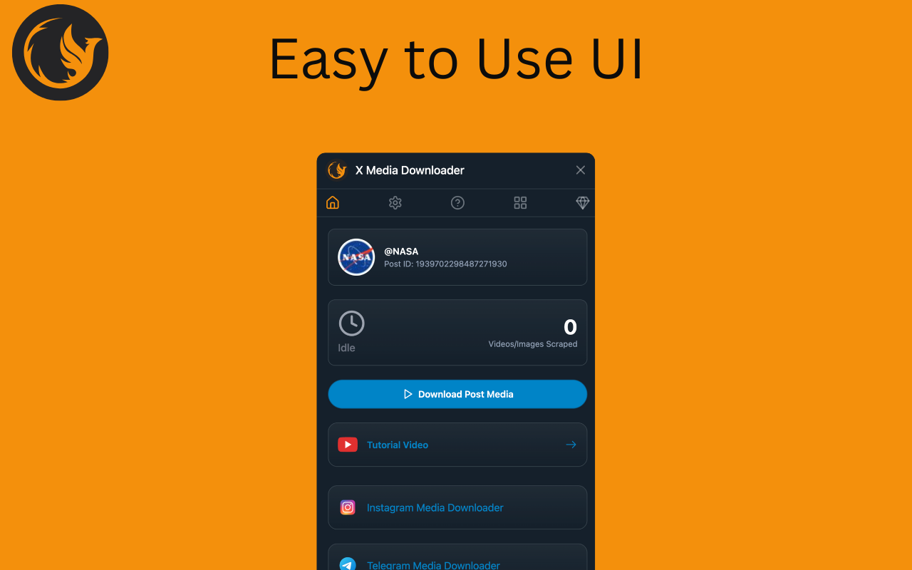 X Media Downloader - Twitter Media Downloader chrome谷歌浏览器插件_扩展第3张截图