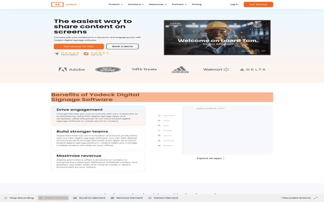 Yodeck Record Extension chrome谷歌浏览器插件_扩展第2张截图