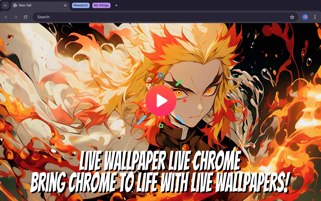 Kyojuro Rengoku Demon Slayer Gameograf chrome谷歌浏览器插件_扩展第1张截图