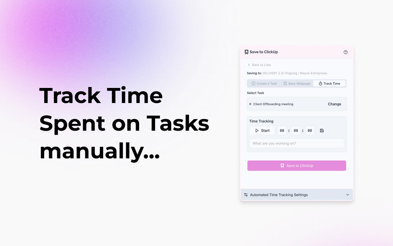 Save to ClickUp chrome谷歌浏览器插件_扩展第2张截图