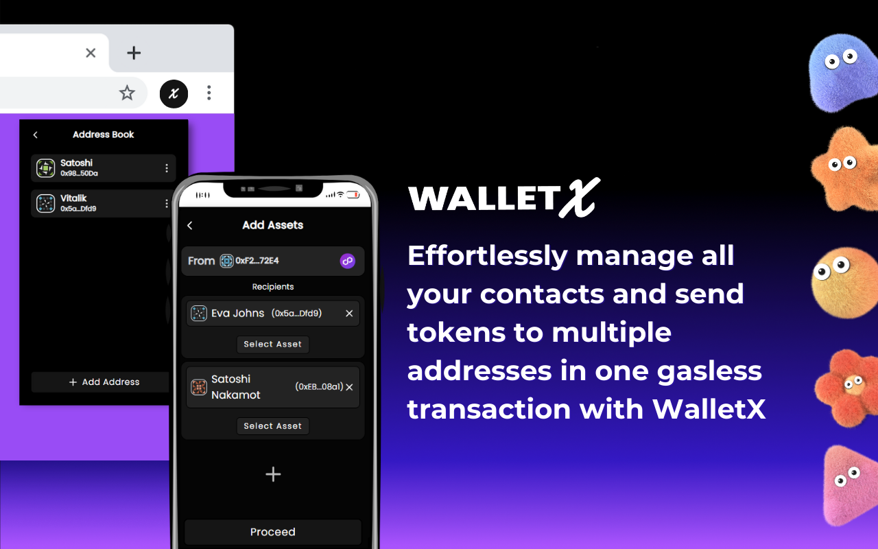 WalletX | A Gasless Smart Wallet chrome谷歌浏览器插件_扩展第1张截图