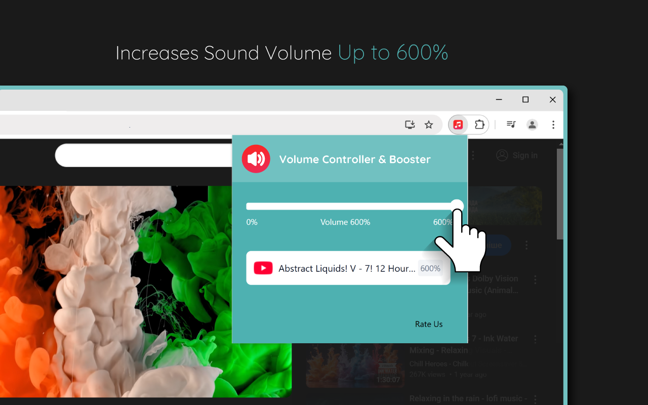 音量控制器和增强器 chrome谷歌浏览器插件_扩展第2张截图