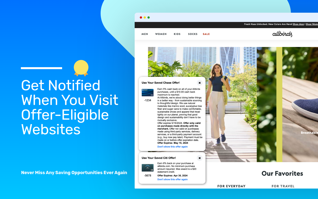 Offer.love - Bank Merchant Card Offer Collector chrome谷歌浏览器插件_扩展第2张截图