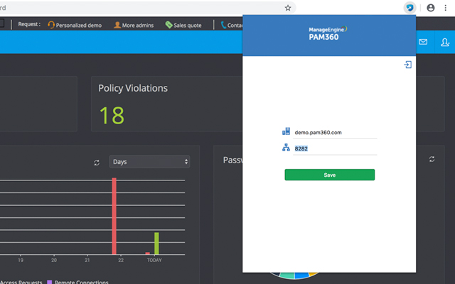 ManageEngine PAM360 chrome谷歌浏览器插件_扩展第1张截图