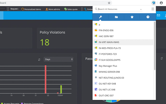 ManageEngine PAM360 chrome谷歌浏览器插件_扩展第2张截图