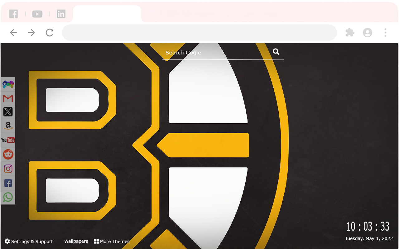 Boston Bruins New Tab Extension chrome谷歌浏览器插件_扩展第3张截图
